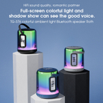 Беспроводная колонка TG-376 (8W/TF/FM) LED Flashing