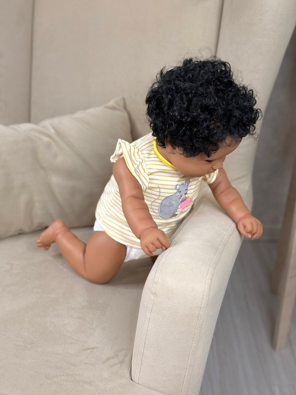 Кукла Реборн мягконабивная 45см (FA-209)