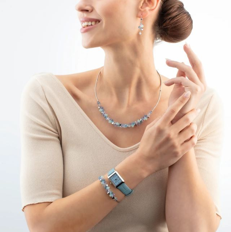 Набор часы и браслет Coeur de Lion Light Blue-Silver 7670/53-0741
