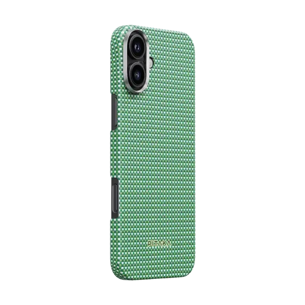 Чехол Pitaka Ultra-Slim Case для iPhone 16, Forest Green (KI1601FOR)