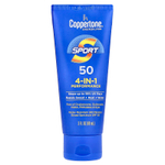 Coppertone, Sport, солнцезащитный лосьон, эффективность 4-в-1, SPF 50, 89 мл (3 жидк. унц.)