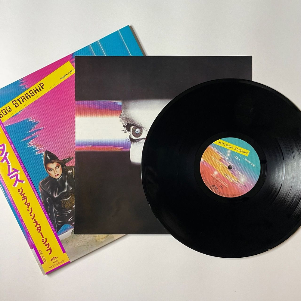 Винтажная виниловая пластинка LP Jefferson Starship Modern Times (Japan 1981) (Obi) Modern Times