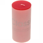 Свеча «Classic» 5*10см цвет красный ZD-003