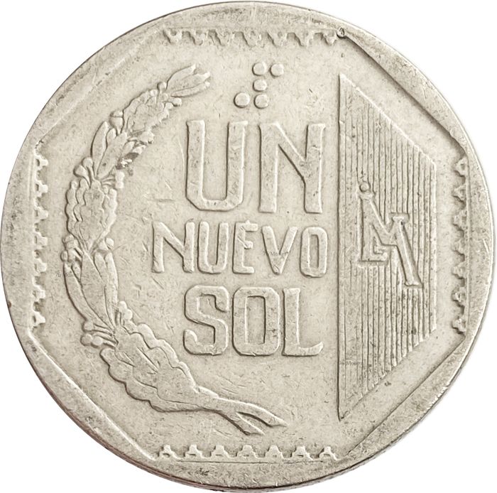 1 новый соль 1991-2000 Перу
