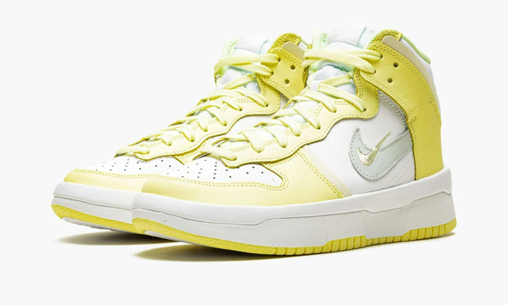 Nike Dunk High Up WMNS "Light Lemon Yellow"