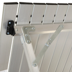 Стол складной алюминий, прямоугольный, 110х70х70 см,  YTFT011