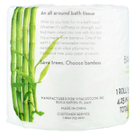 Vitacost, The Clean Collection™, Bamboo Bath Tissue, 1 Roll