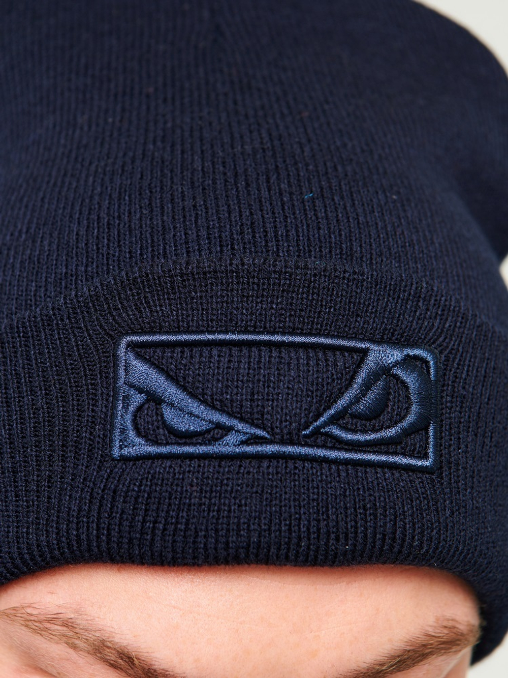 Шапка Bad Boy Logo 3D синий