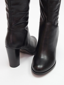 Сапоги женские демисезонные натуральная кожа