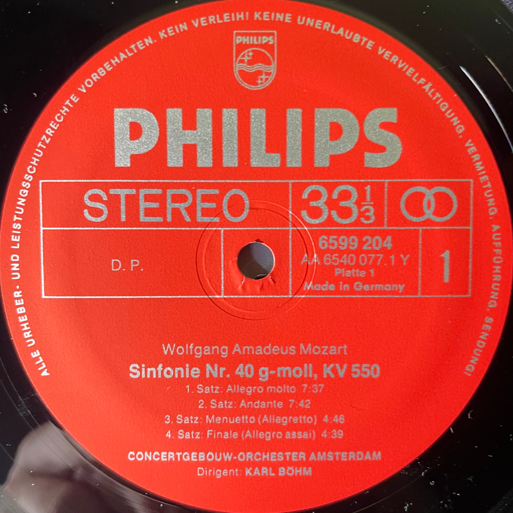 Моцарт, Бетховен - Карл Бем - Последние симфонии 2LP (Германия)