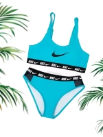 купальник раздельный с топом спортивный для купания