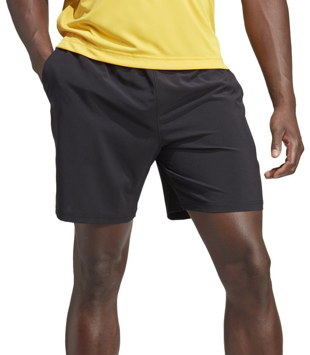 Мужские теннисные шорты Adidas Club Tennis Stretch Woven Shorts 7" - black