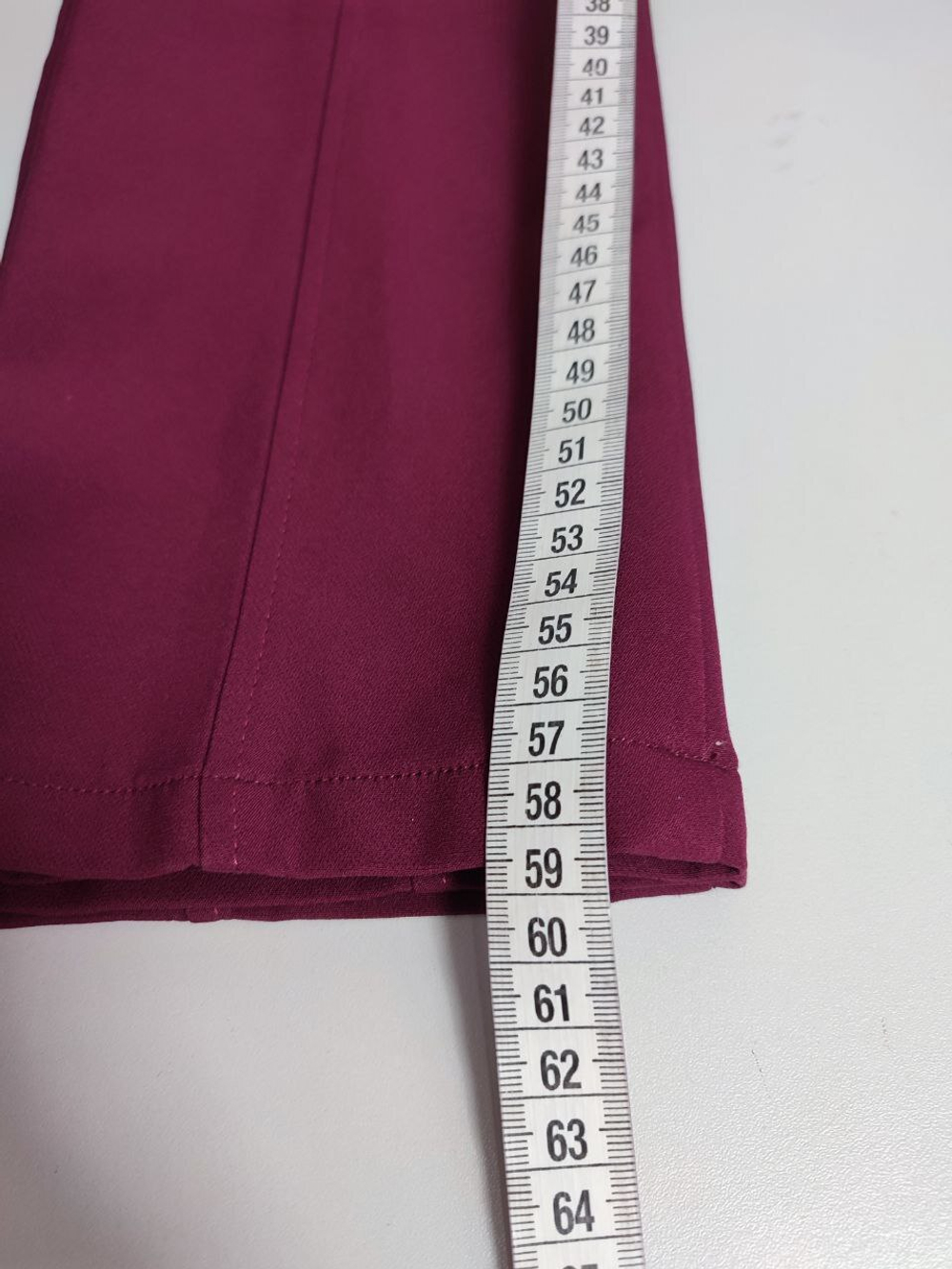 Брюки "Золотой песок" бордо 40 размер