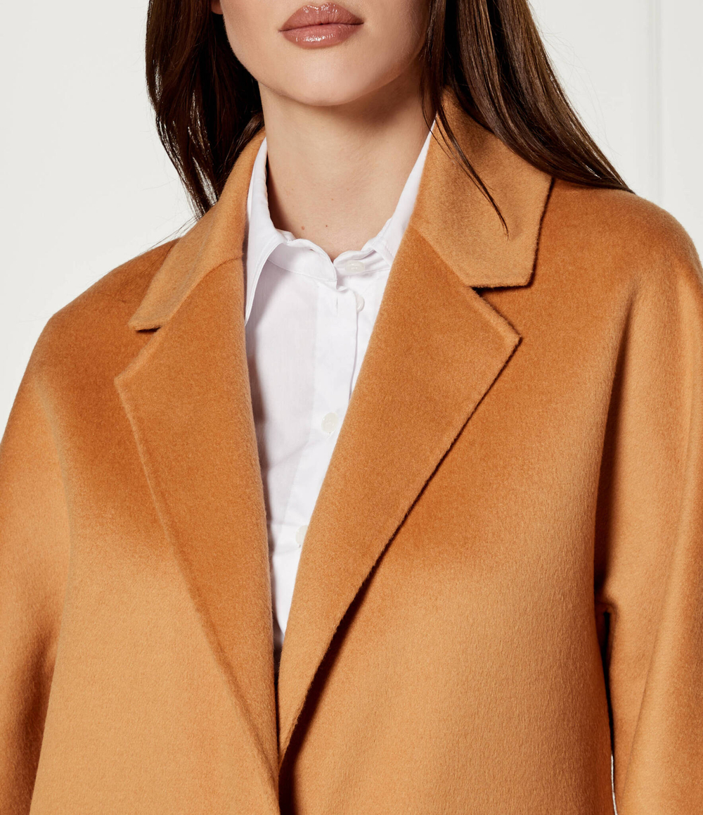 Хлопковое пальто Patrizia Pepe - светло-коричневый(8O0004 A006)