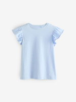 Футболка для девочки Next E44-336, 4 шт., Розовый, Голубой, Белый