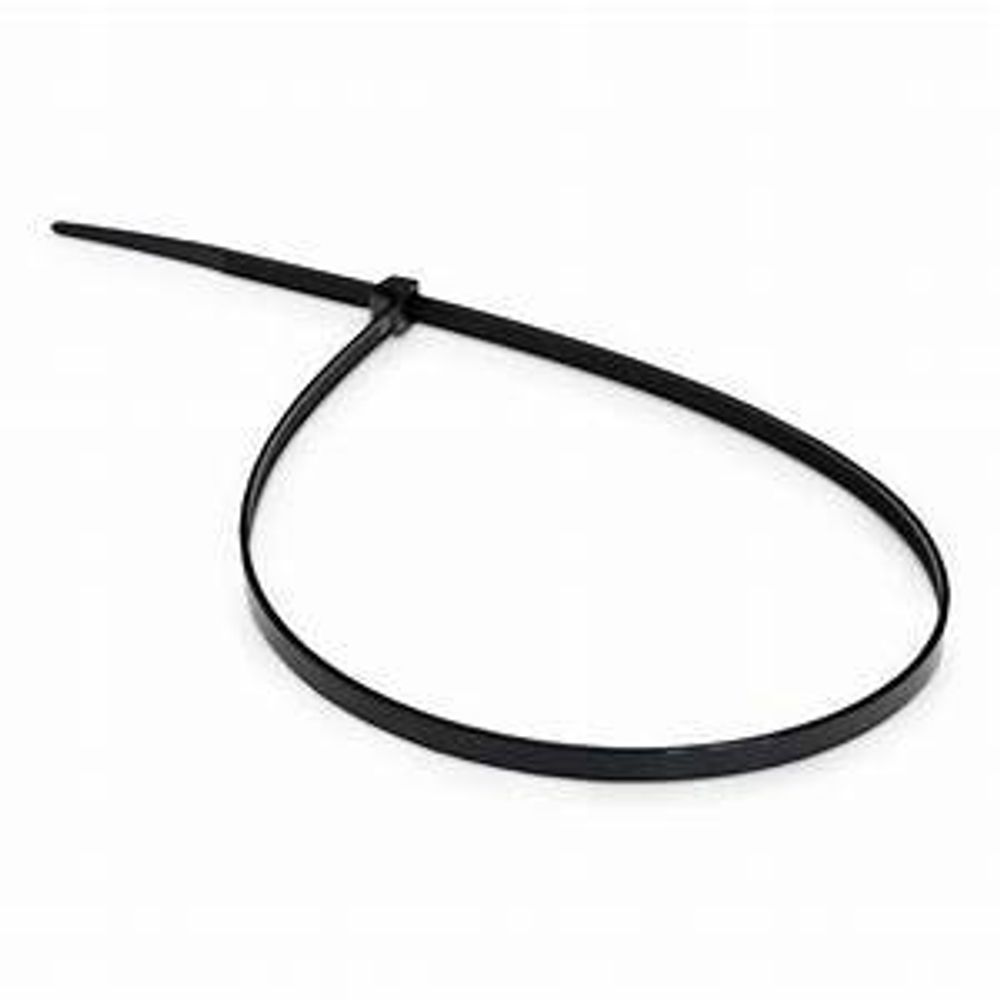 Хомут нейлоновый для стяжки 3,6х200мм черный ZOLDER