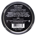 wet n wild, PhotoFocus™, рассыпчатая пудра, оттенок 520B полупрозрачный, 20 г (0,70 унции)