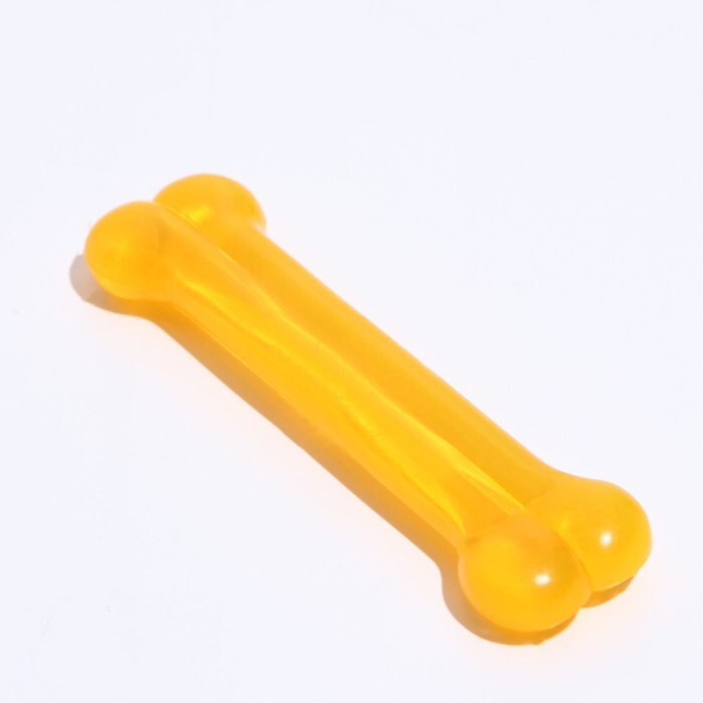 Игрушка для собак пластиковая "Кость", 12 см
