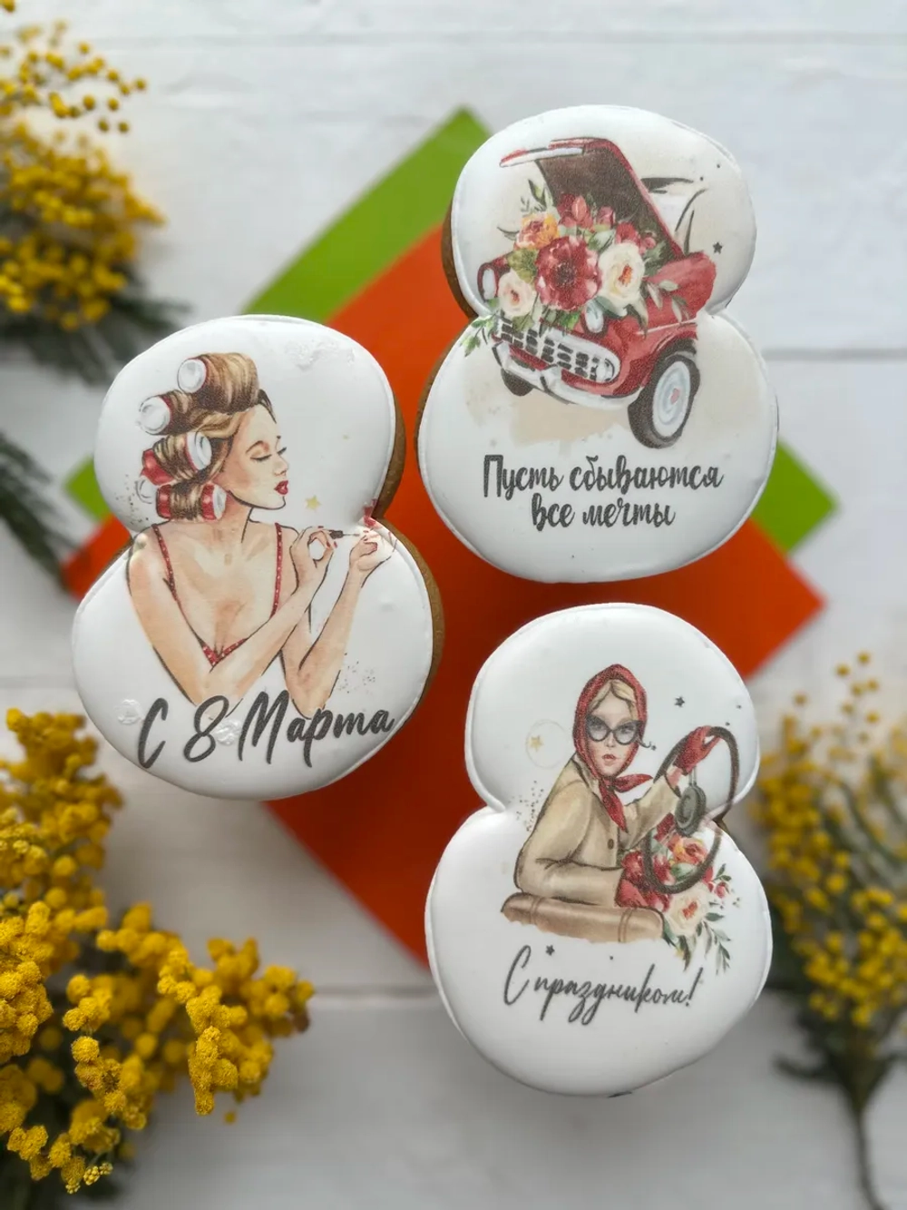 Имбирные пряники на 8 марта вкусный подарок