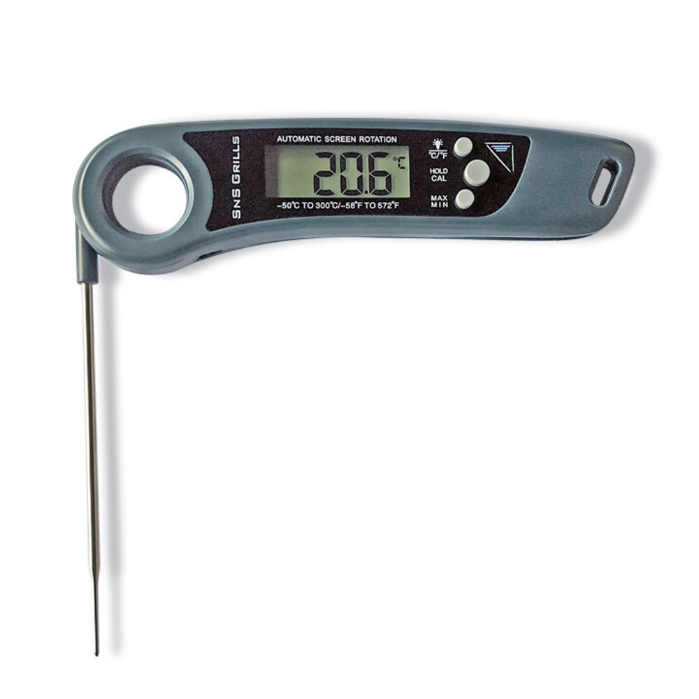 Цифровой термометр для мяса SNS-100, Slow 'N Sear, карманный