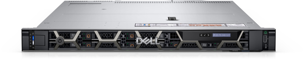 Стоечный сервер - Dell PowerEdge R450 G15, 1U, 8x 2.5“, 2x Xeon[4309Y] 8 Cores, 128Gb, 210-AZDS