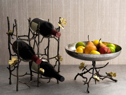 Фруктовница на ножке Michael Aram Butterfly Ginkgo (30.5 см)