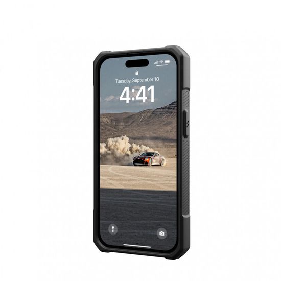 Чехол Uag Monarch для iPhone 15 6.1", цвет карбон (Carbon Fiber)