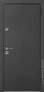 Верена (Антрацит RAL 7016/Слоновая кость RAL 9001) Verena