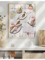 постер на кухню 50х70 см интерьерный