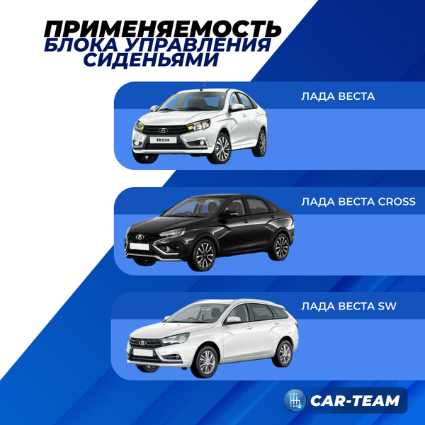 Блок управления обогревом передних сидений (трехрежимный) на Лада Веста