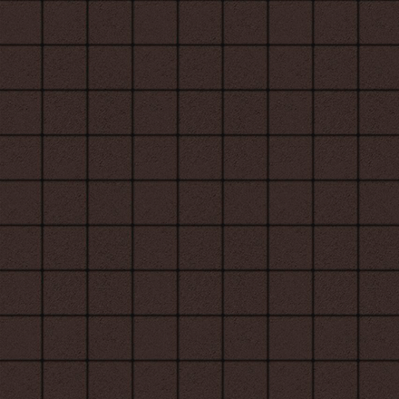 Тротуарная плитка КВАДРАТ 100х100 мм - Стандарт Коричневый