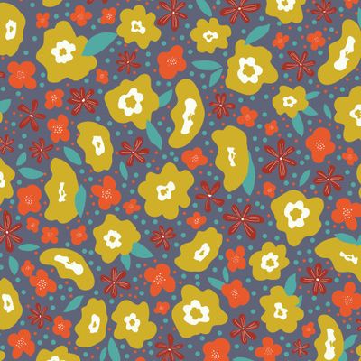 цветочный узор