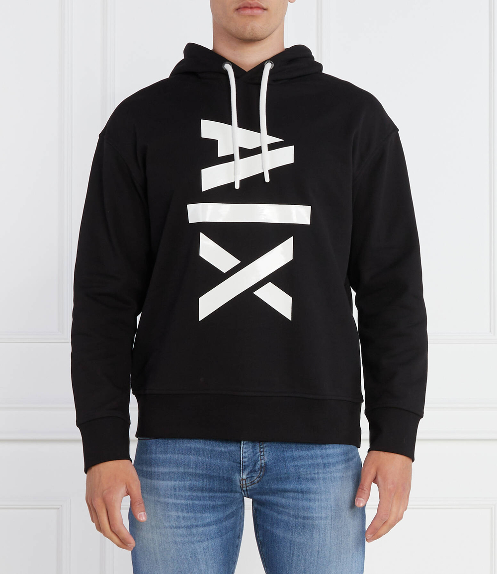 Худи Armani Exchange - черный(6RZMLF ZJ4XZ)