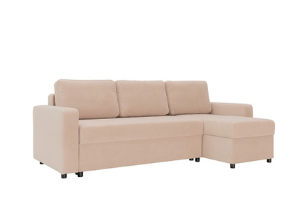 МЯГКАЯ МЕБЕЛЬ, Диван угловой CARMEN. Цвет SIMPLE 44