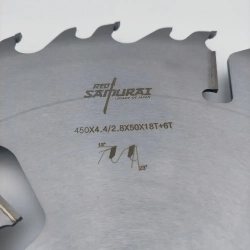 Диск пильный 450x50x4.4/2.8 z18+18+6 WZ RED SAMURAI