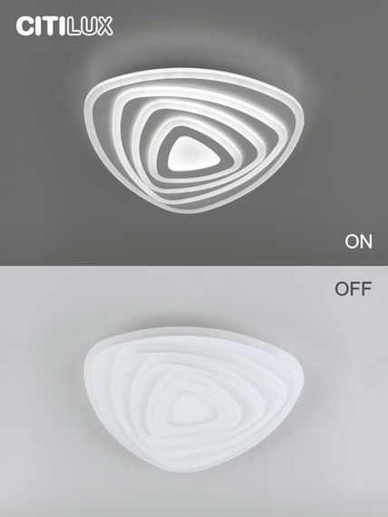 Потолочный светодиодный светильник Citilux Триест Смарт CL737A34E