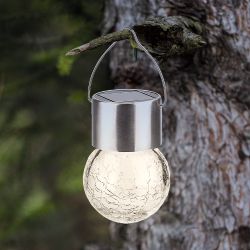 Светильник уличный ЭРА ERASF22-32 подвесной на солнечной батарее Лампочка | Садовые декоративные светильники