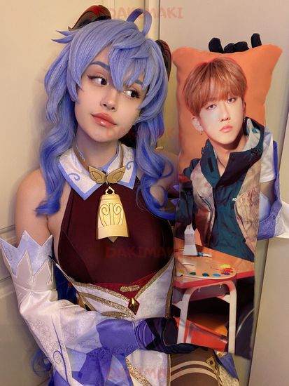 Мини дакимакура Чанбин из Стрей Кидс арт. M1116, 60х20 см