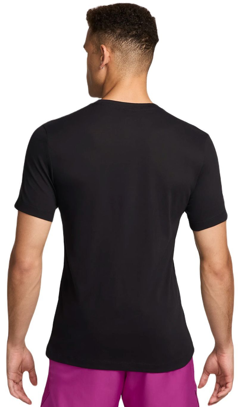 Мужская теннисная футболка Nike Court Dri-Fit US Open Tennis - черный