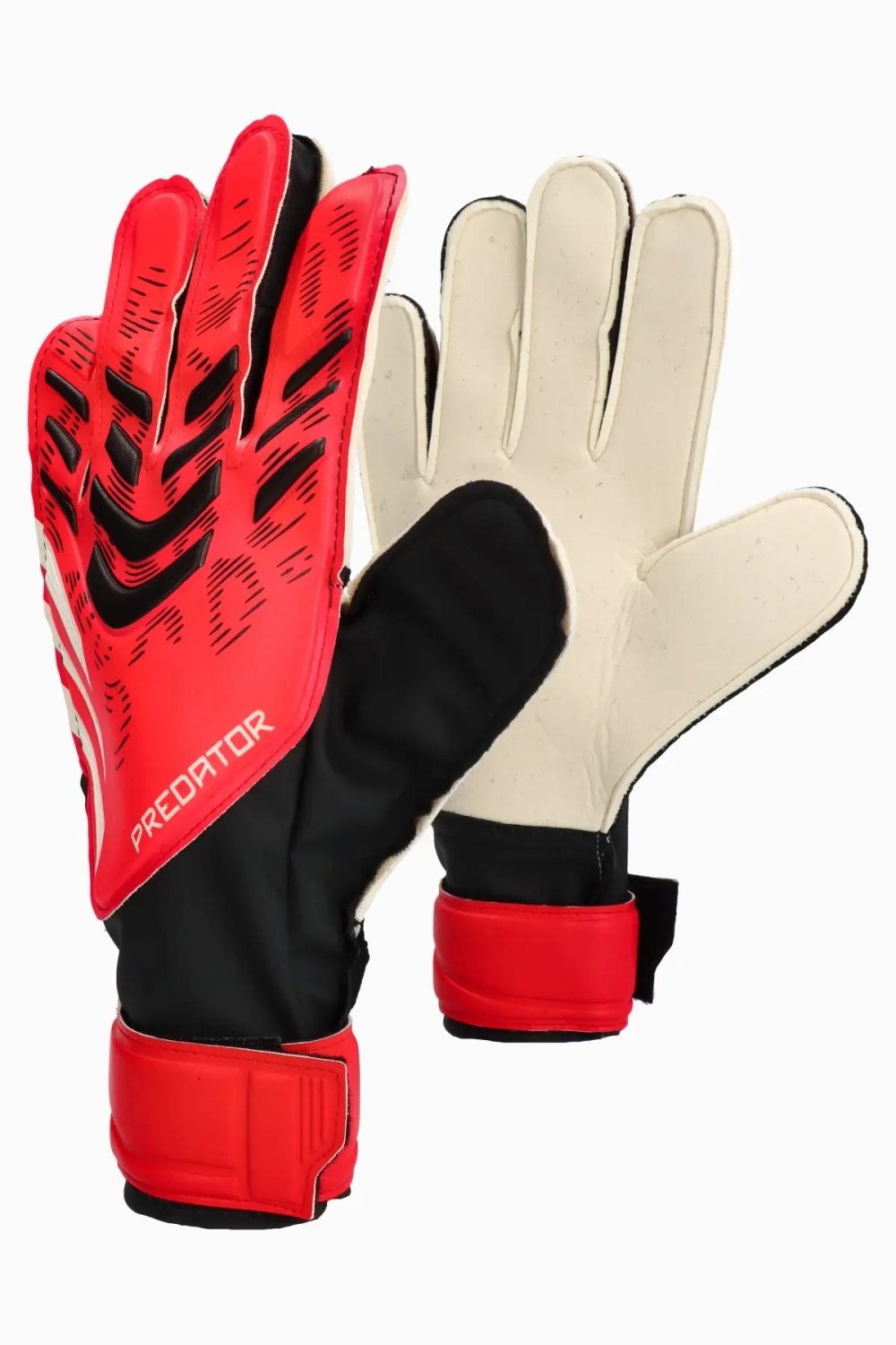 Вратарские перчатки adidas Predator Training - красный