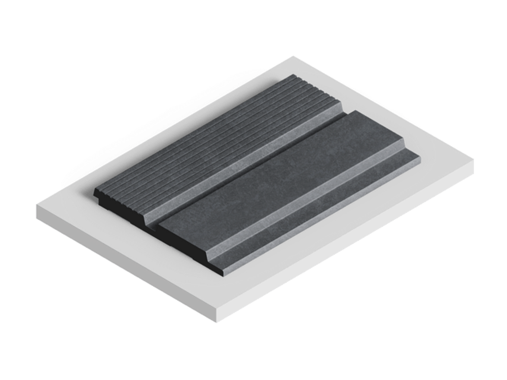 Стеновая панель HiWood декорированная, 270x12 см