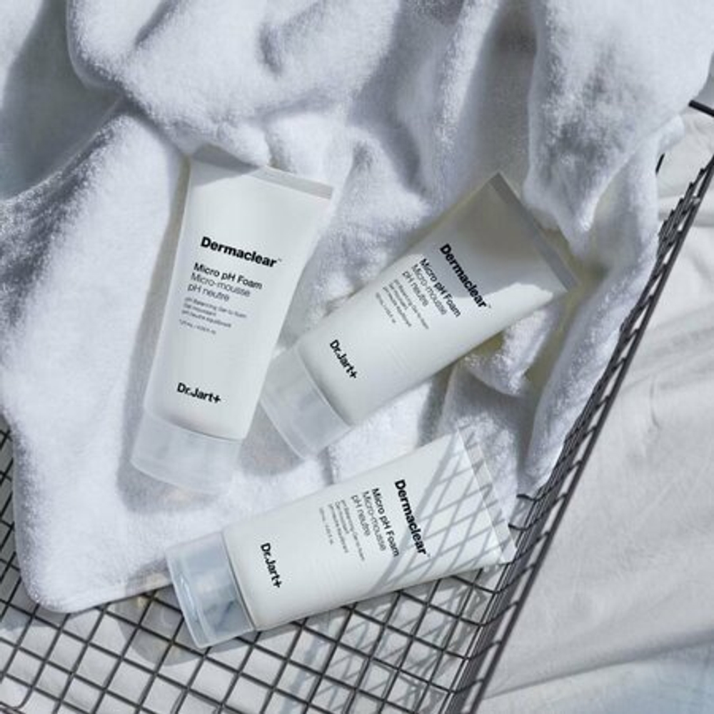 Гель-пенка для умывания Dr.Jart+ Dermaclear Micro pH Foam Micro-Mousse pH Neutre Balancing Gel-to-foam 120 мл