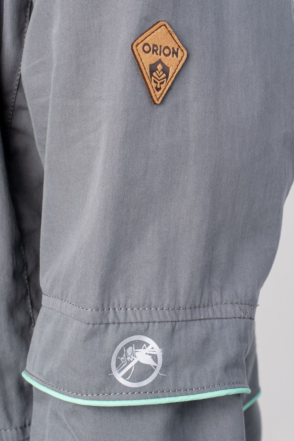 Костюм женский «Элит Барьер NEW» (смесовая, светло-серый, мята) Орион