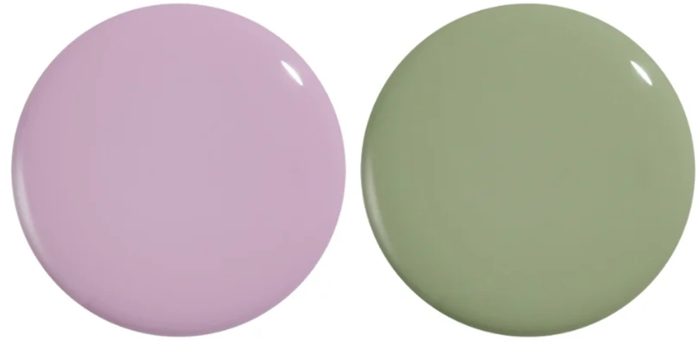 Nails Inc. Summer Matcha Mood Duo - Набор лаков для ногтей, 2 ml