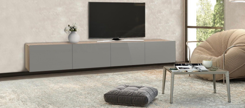 Тумба ТВ Лия-3 Р (Дуб сонома/Графит)