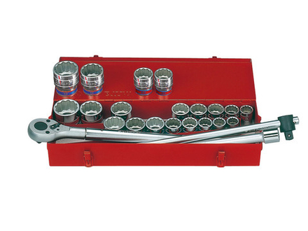 3/4” комплект  торцевых головок 6224CR