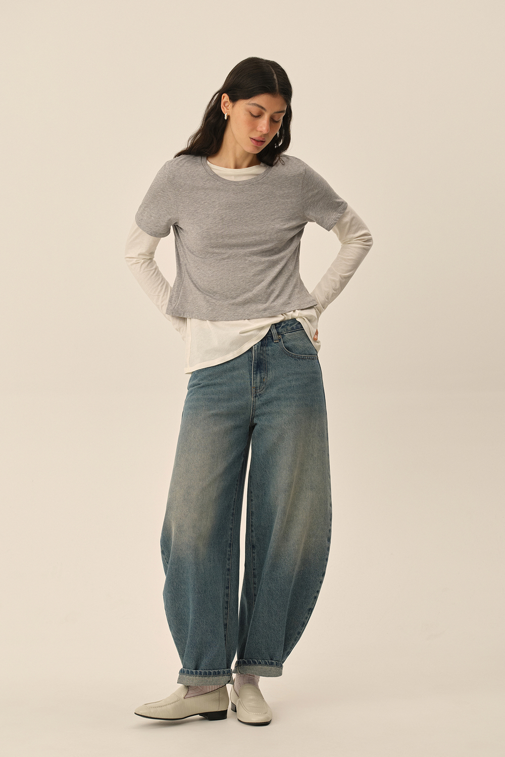 Джинсы (90-s child), синие