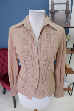 Рубашка H&M базовая 40 размер