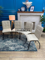 Стул «ЛОРД» ваниль экокожа