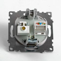 ТВ-розетка без рамки Stekker Катрин 49183